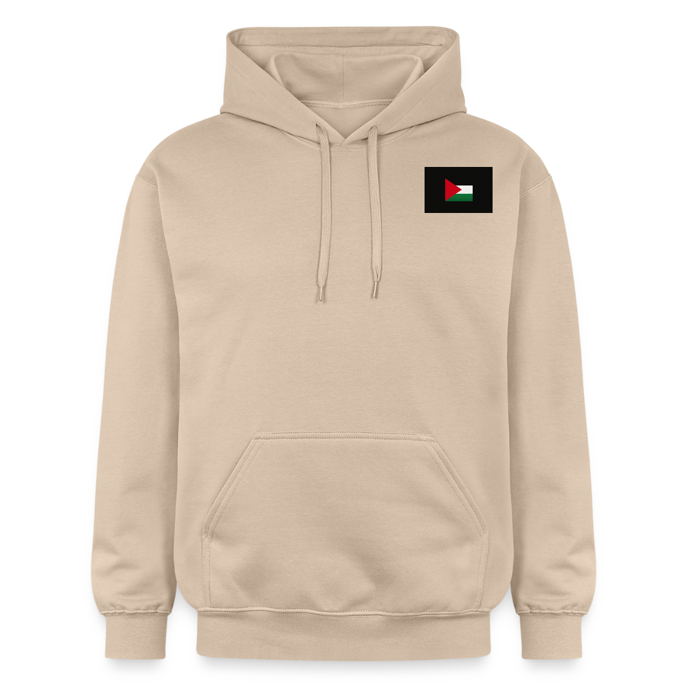Sweat à capuche Softstyle® Gildan Unisexe Palestine - jaune sable