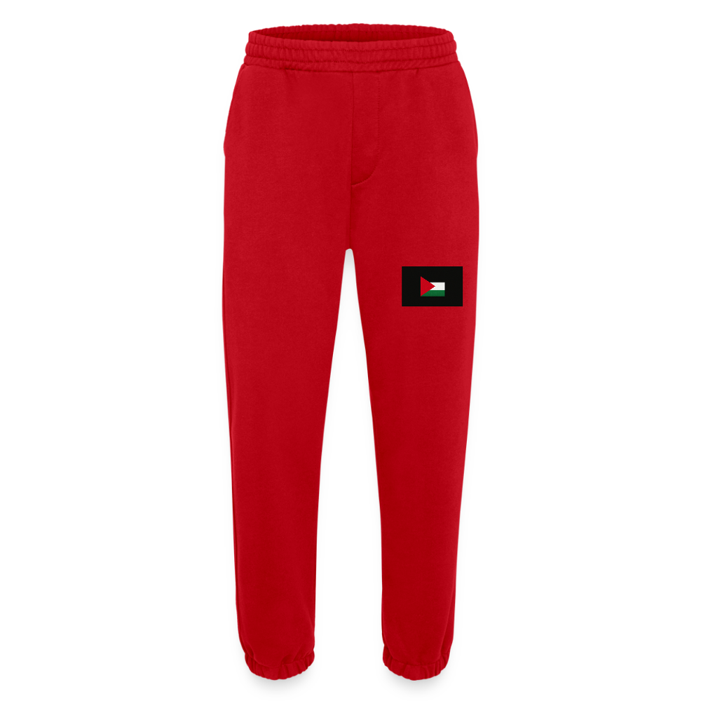 Pantalon de jogging bio épais fabriqué en UE Palestine - rouge