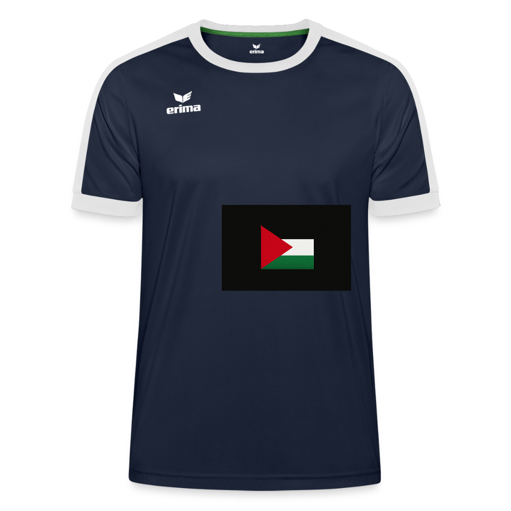 Maillot Retro Star Erima unisexe palestine - marine/blanc