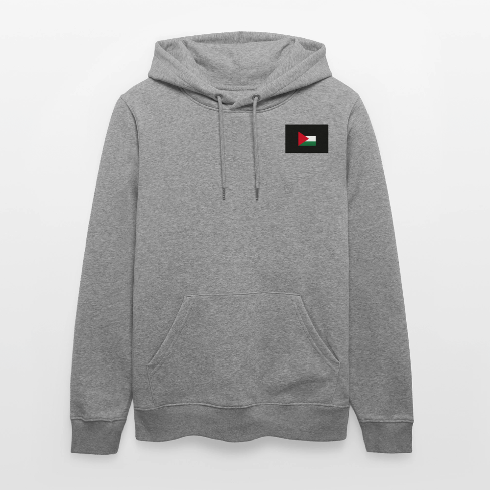 Sweat à capuche bio CRUISER Stanley/Stella Unisexe Palestine - gris clair marbré