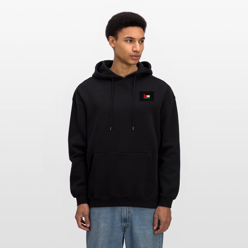 Sweat Ă  capuche oversize unisexe Palestine - noir