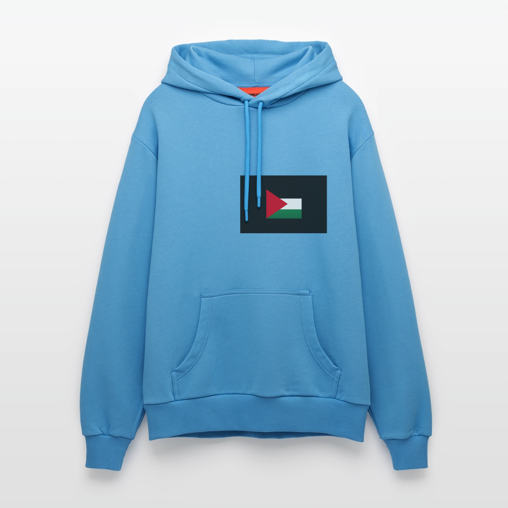 Sweat à capuche bio décontracté fabriqué en UE palestine -  Sol Blue
