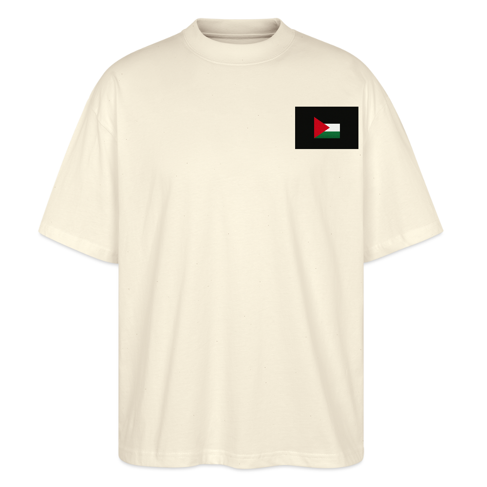 T-shirt bio Blaster coupe oversize Stanley/Stella Unisexe - blanc gris