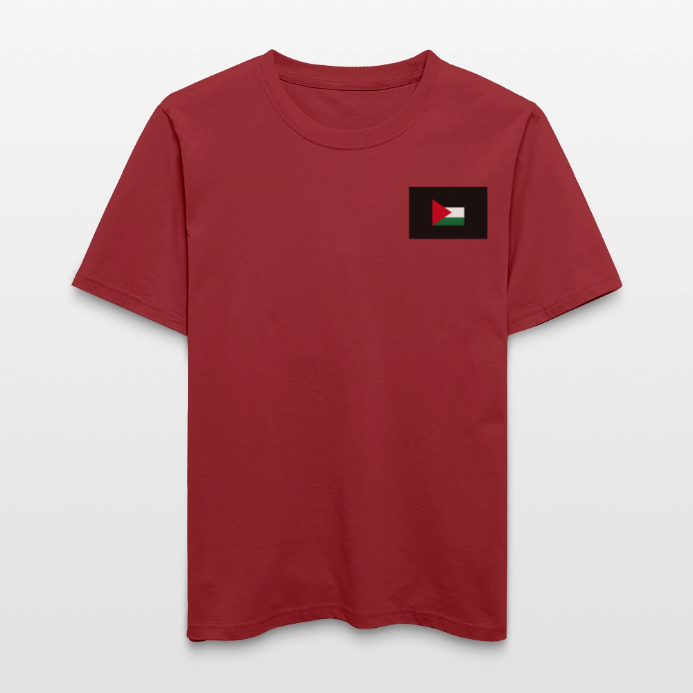T-shirt bio décontracté SPARKER Stanley/Stella Unisexe Palestine - rouge terre