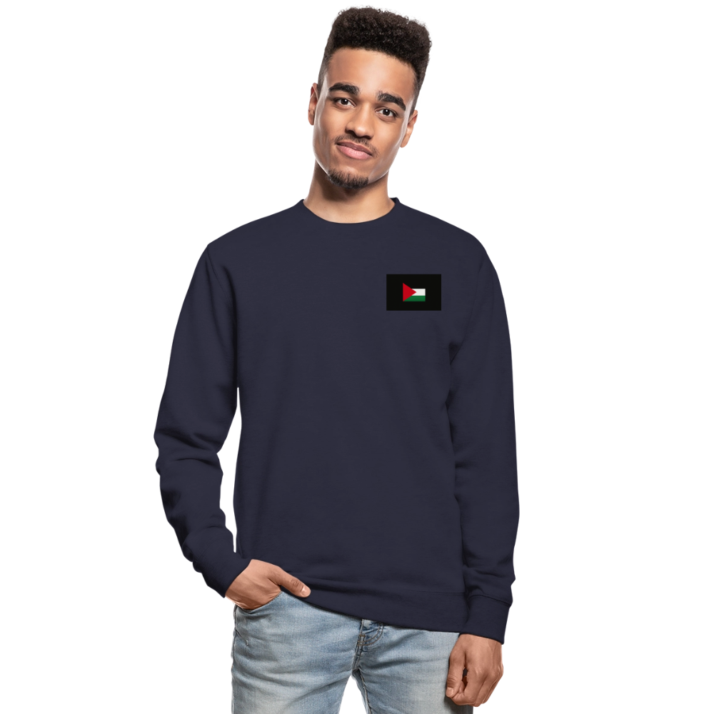 Sweat-shirt Unisex Palestine - marine