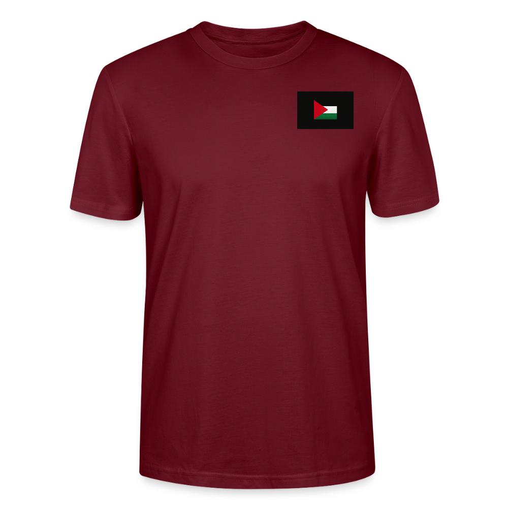 T-shirt bio CRAFTER Stanley Stella Unisexe Palestine - bordeaux