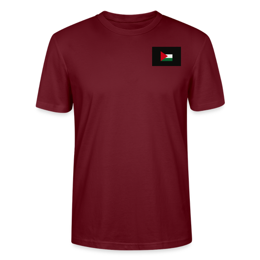 T-shirt bio CRAFTER Stanley Stella Unisexe Palestine - bordeaux