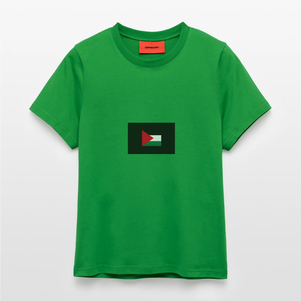 T-shirt bio slim fit fabriqué en UE palestine - City Green