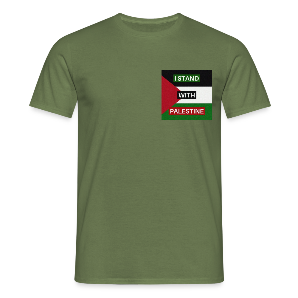 Men's T-Shirt Palestine - military green
