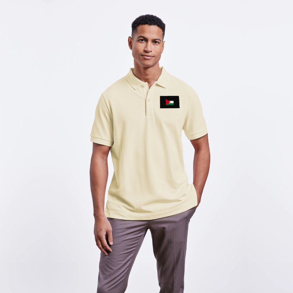 Polo PREPSTER bio Stanley/Stella Unisexe Palestine - blanc gris