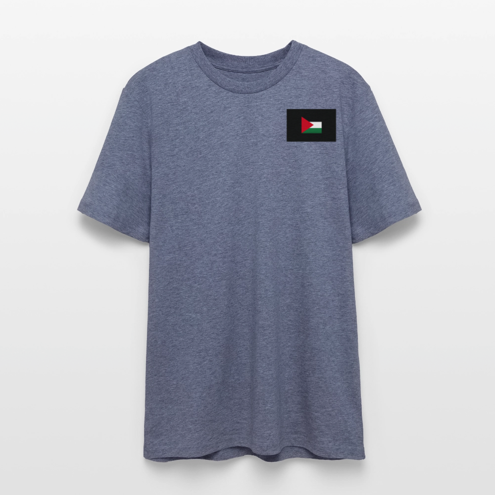 T-shirt bio CREATOR Stanley/Stella Unisexe Palestine - bleu foncé chiné