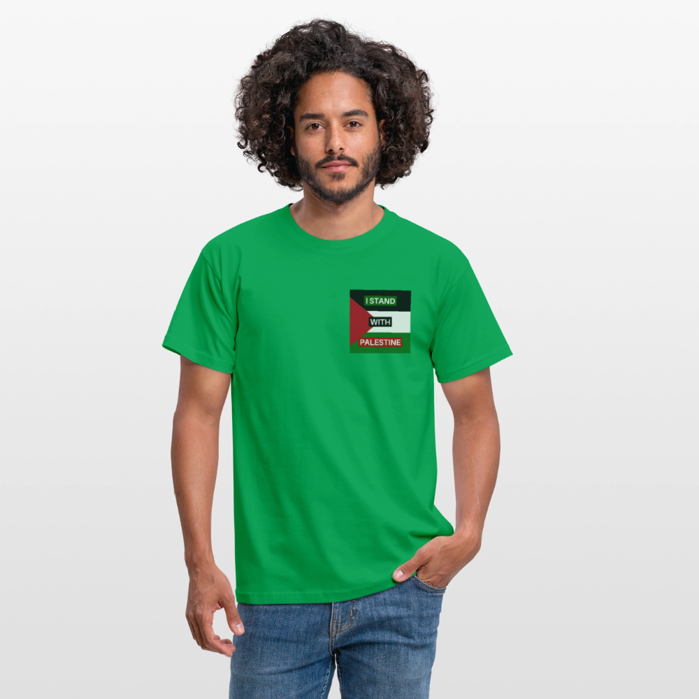 Men's T-Shirt Palestine - kelly green