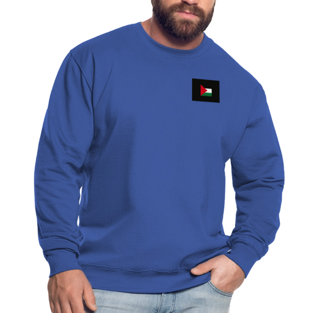 Sweat-shirt Unisex Palestine - bleu royal