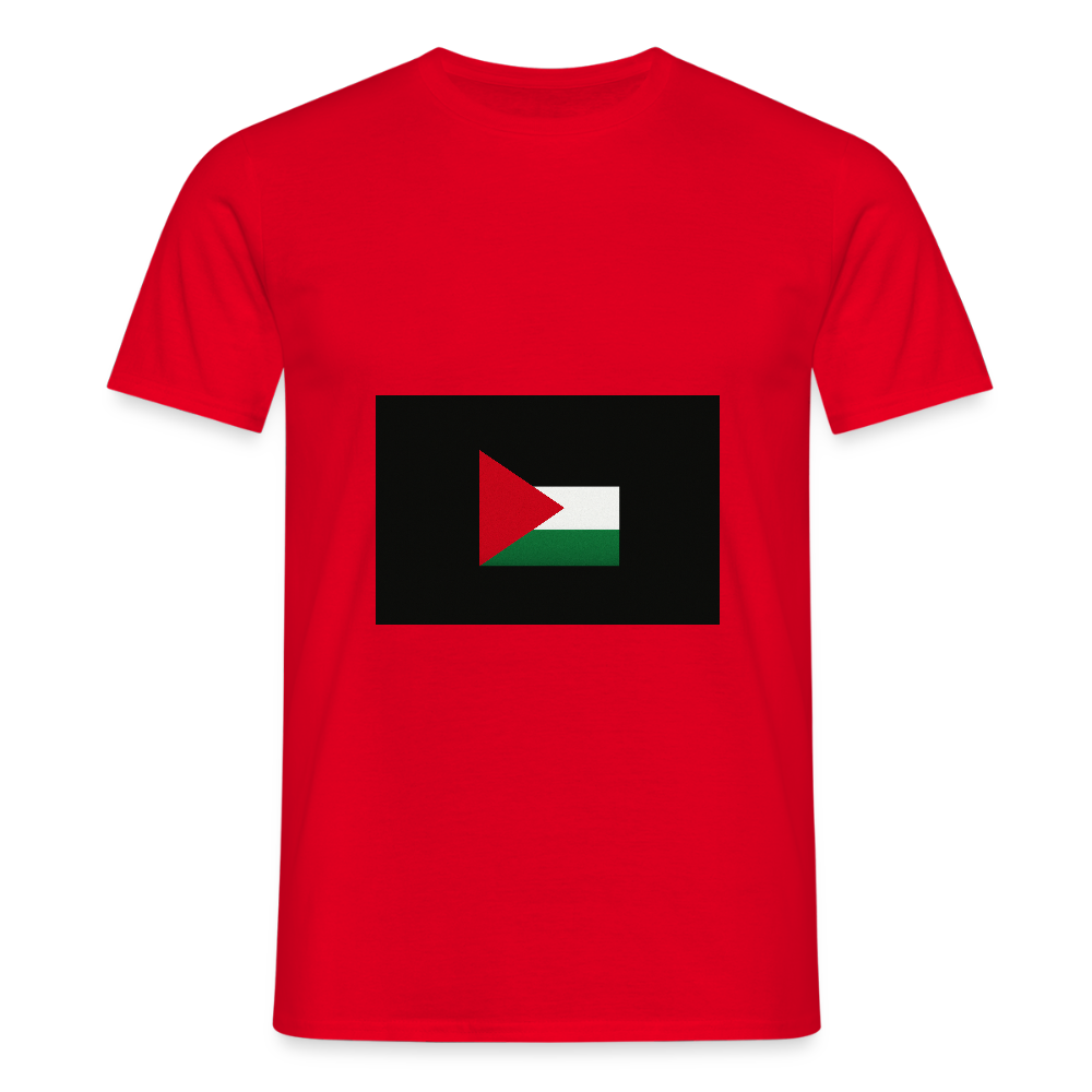 T-shirt Homme Palestine - rouge