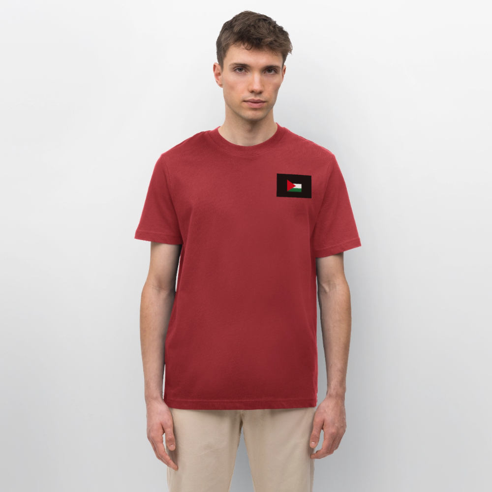 T-shirt bio décontracté SPARKER Stanley/Stella Unisexe Palestine - rouge terre