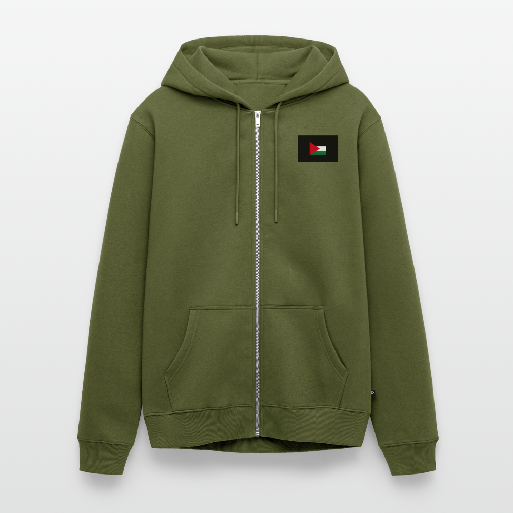 Veste à capuche Premium Homme Palestine - kaki