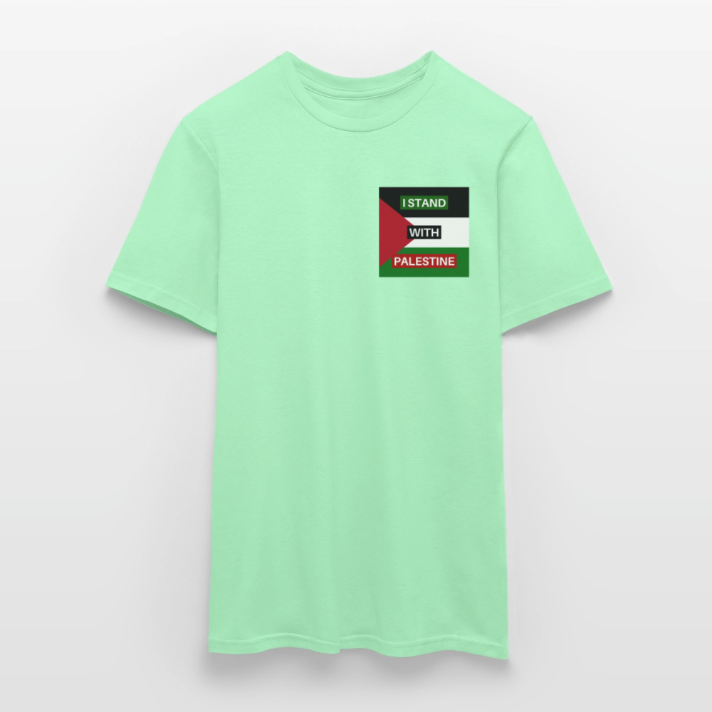 Men's T-Shirt Palestine - mint green