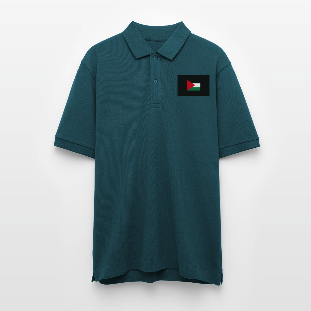 Polo PREPSTER bio Stanley/Stella Unisexe Palestine - bleu pétrole foncé