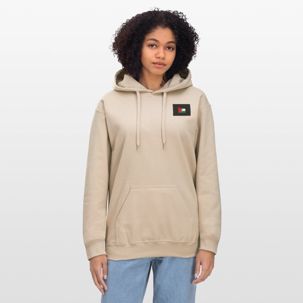 Sweat à capuche Softstyle® Gildan Unisexe Palestine - jaune sable