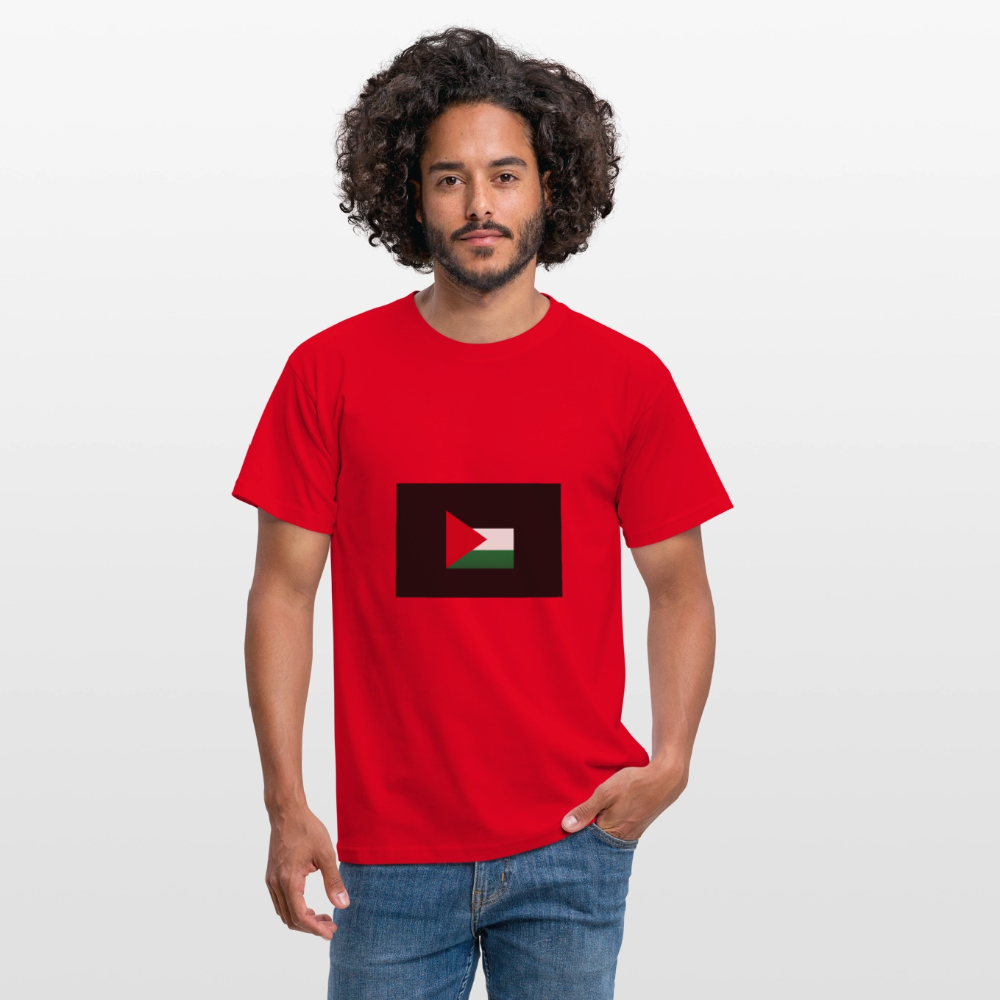 T-shirt Homme Palestine - rouge