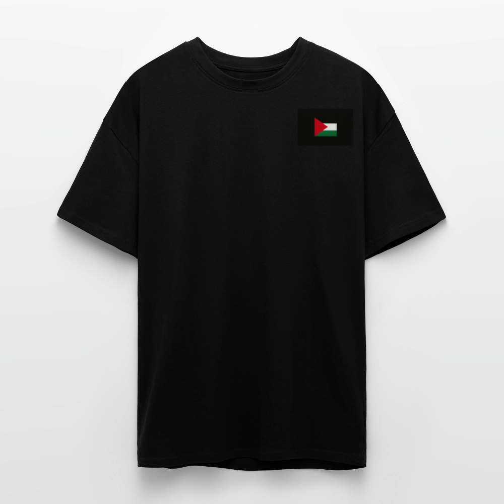 T-shirt oversize épais - noir