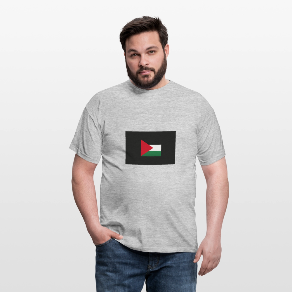 T-shirt Homme Palestine - gris chiné