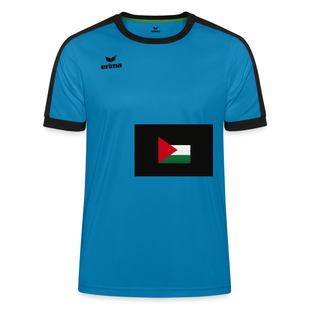 Maillot Retro Star Erima unisexe palestine - turquoise/noir