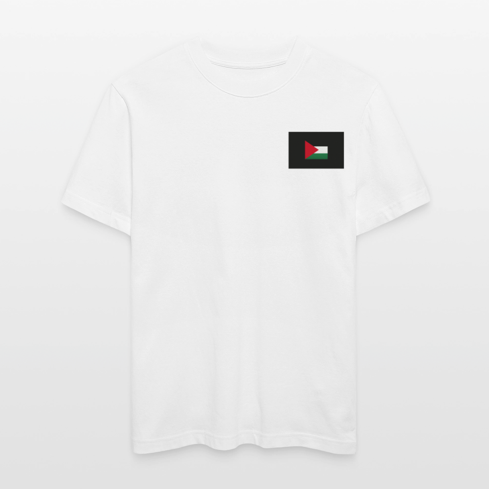 T-shirt bio décontracté SPARKER Stanley/Stella Unisexe Palestine - blanc