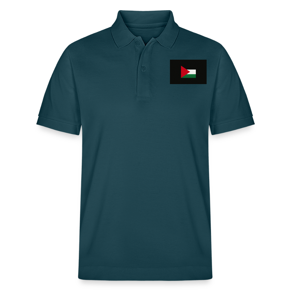 Polo PREPSTER bio Stanley/Stella Unisexe Palestine - bleu pétrole foncé