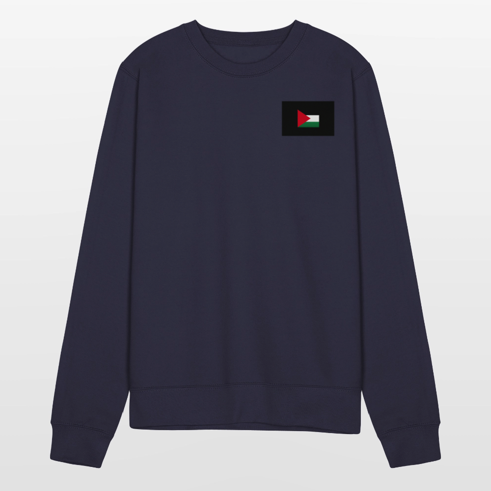Sweat-shirt Unisex Palestine - marine