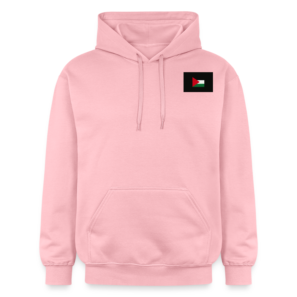 Sweat à capuche Softstyle® Gildan Unisexe Palestine - rose clair