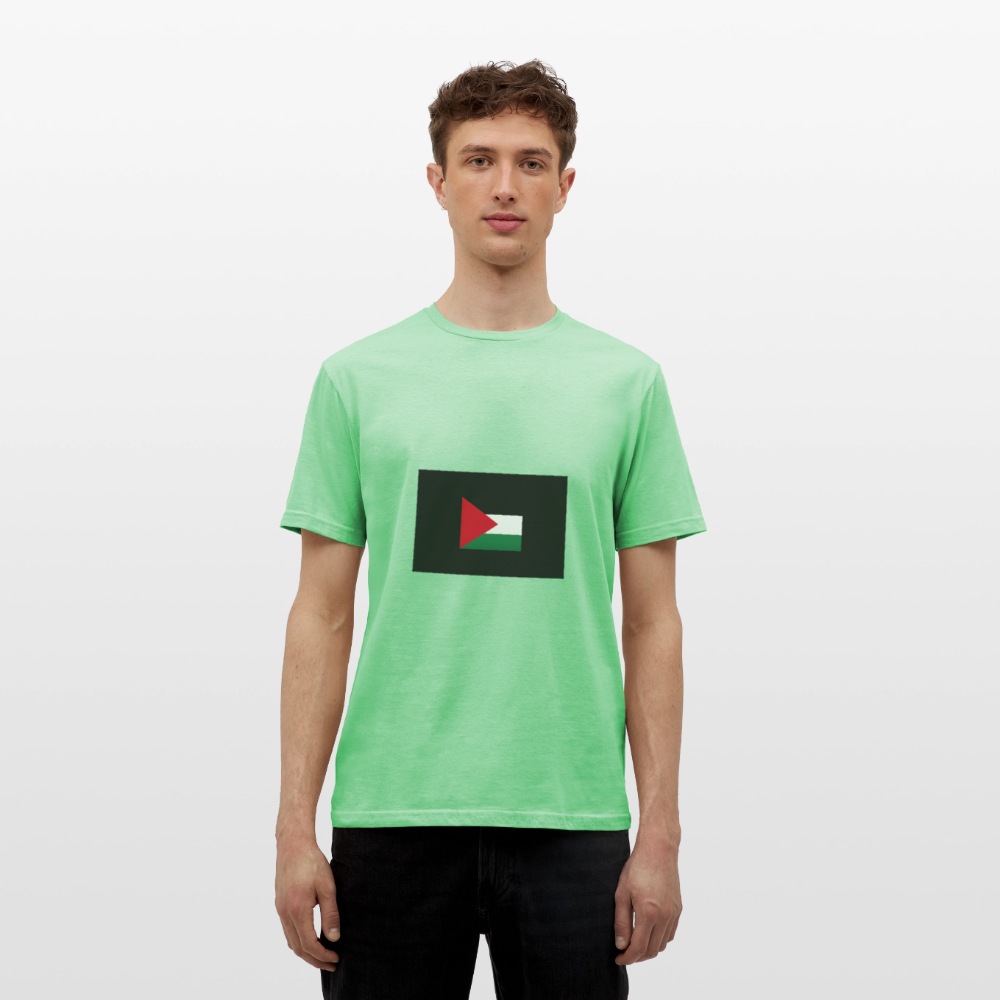 T-shirt Homme Palestine - vert menthe