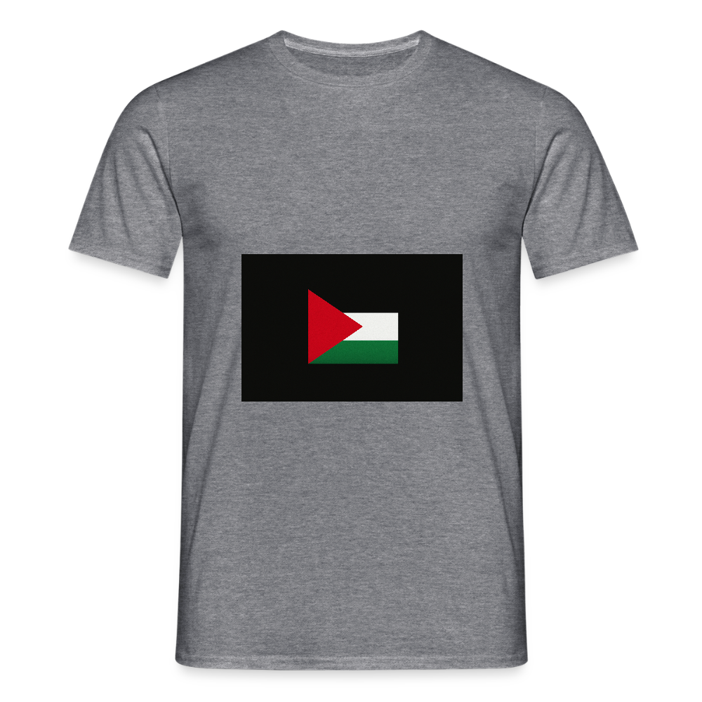 T-shirt Homme Palestine - graphite chiné