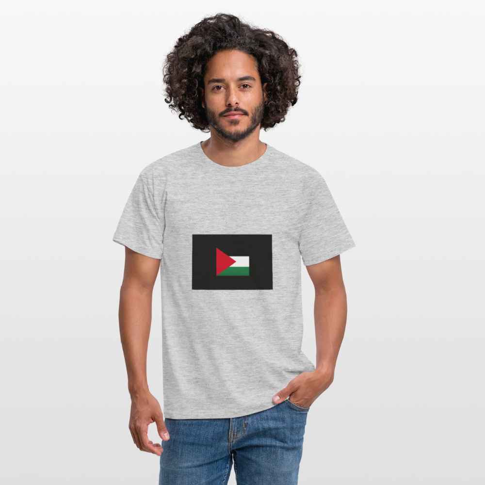 T-shirt Homme Palestine - gris chiné