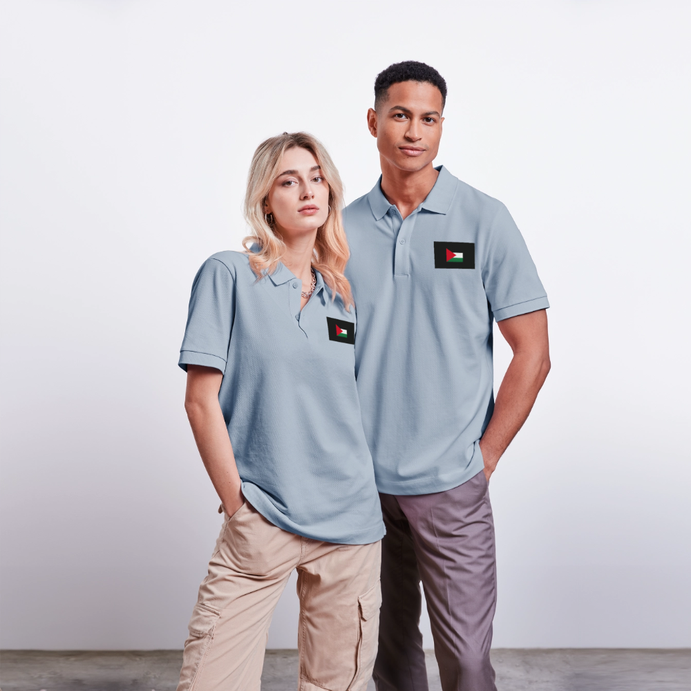Polo PREPSTER bio Stanley/Stella Unisexe Palestine - bleu ciel