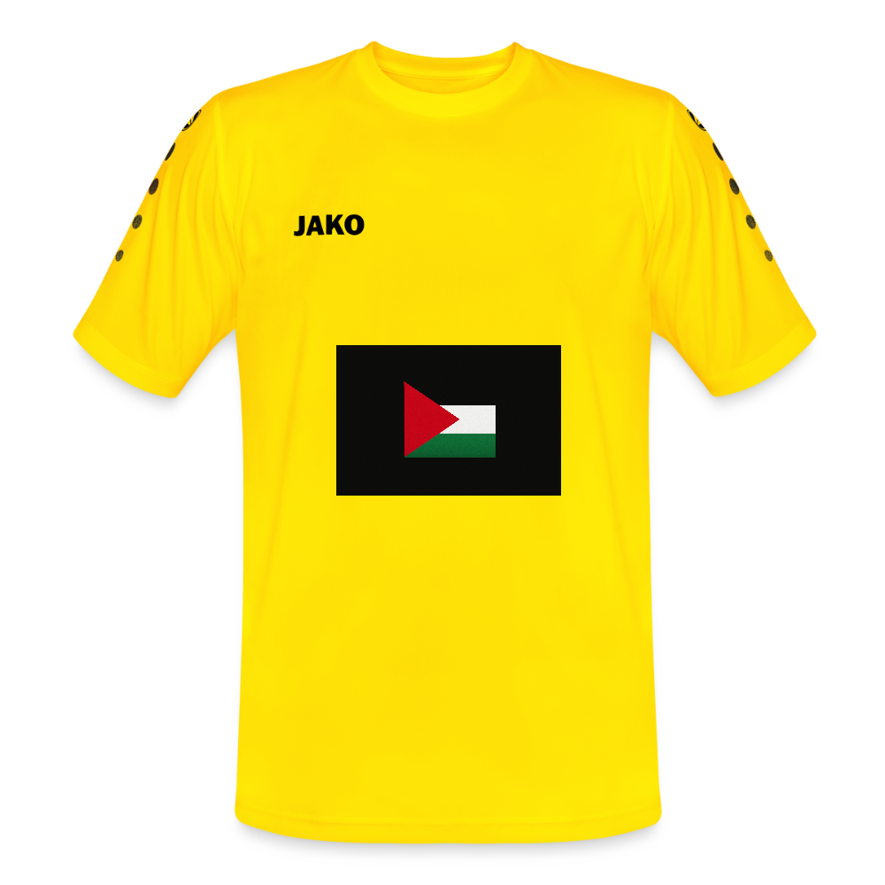Maillot manches courtes JAKO Palestine - jaune
