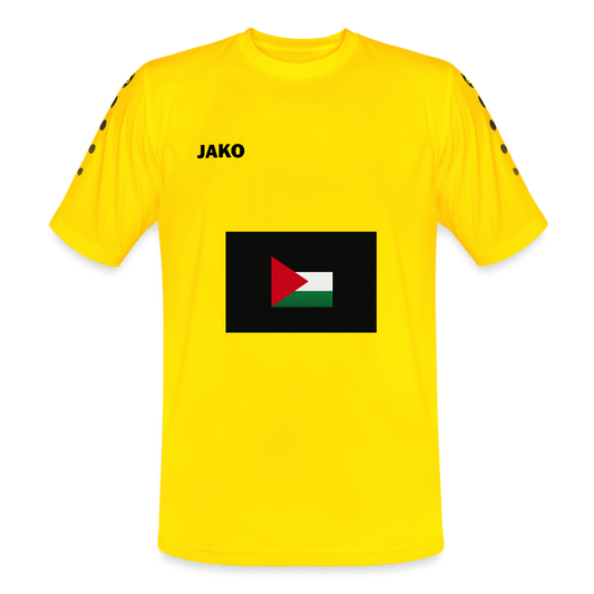 Maillot manches courtes JAKO Palestine - jaune