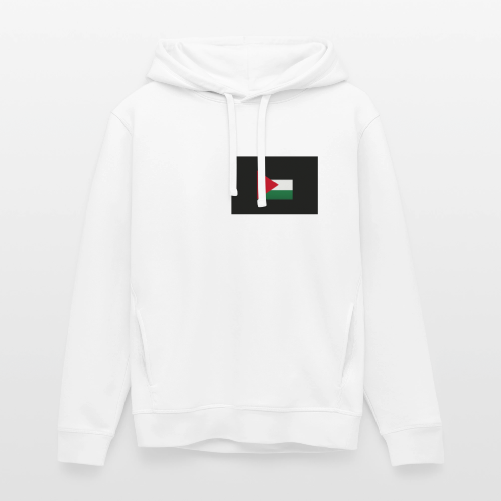 Sweat à capuche bio Stanley & Stella unisexe Palestine - blanc