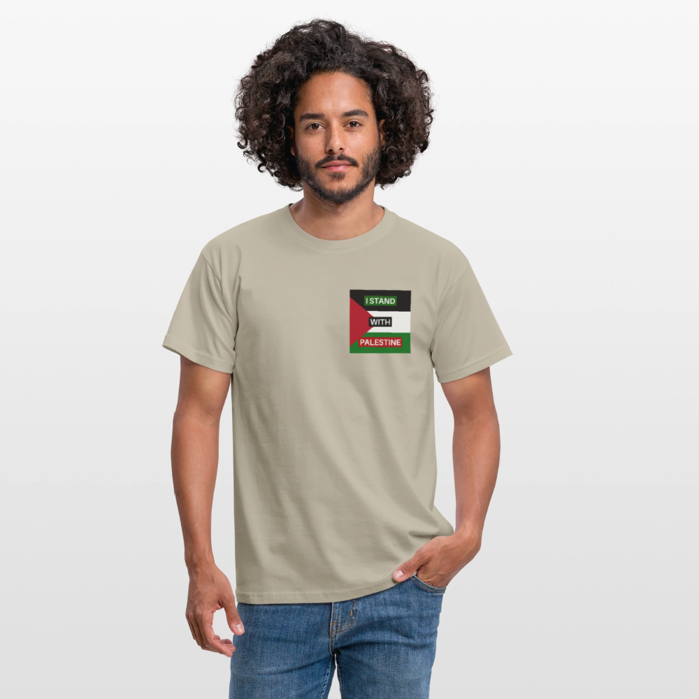 Men's T-Shirt Palestine - sand beige