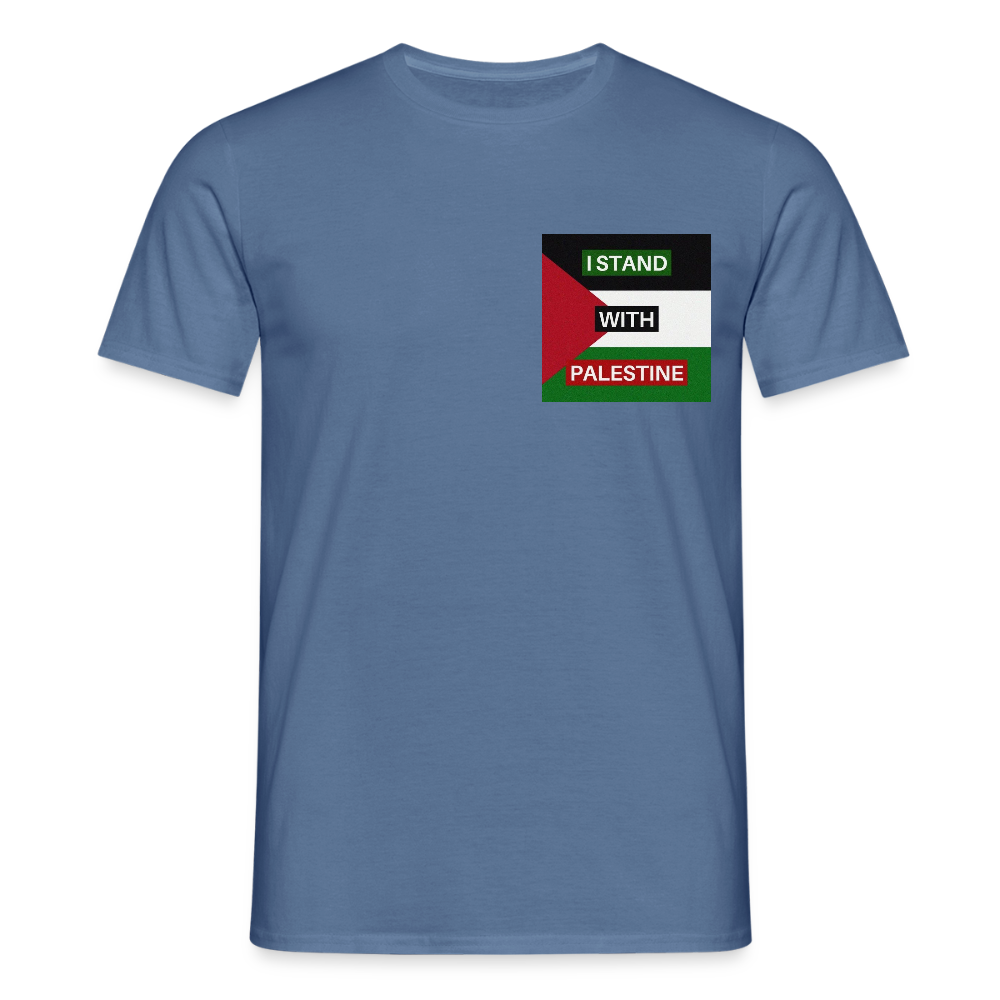 Men's T-Shirt Palestine - dove blue