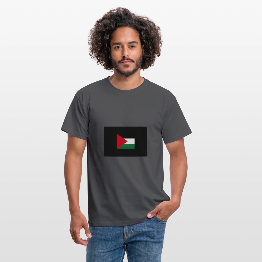 T-shirt Homme Palestine - charbon