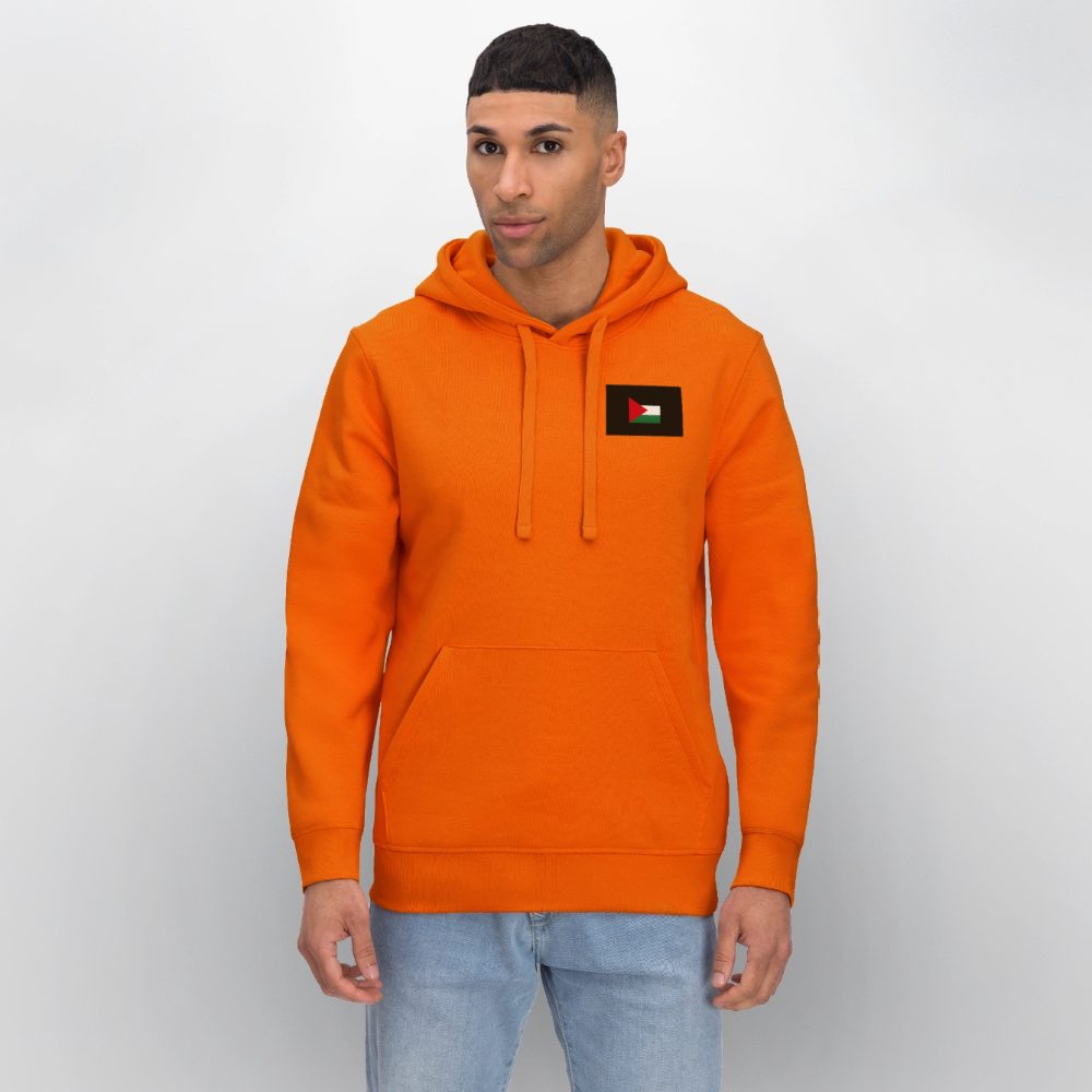 Sweat à capuche bio DRUMMER Stanley/Stella Unisexe Palestine - orange profond