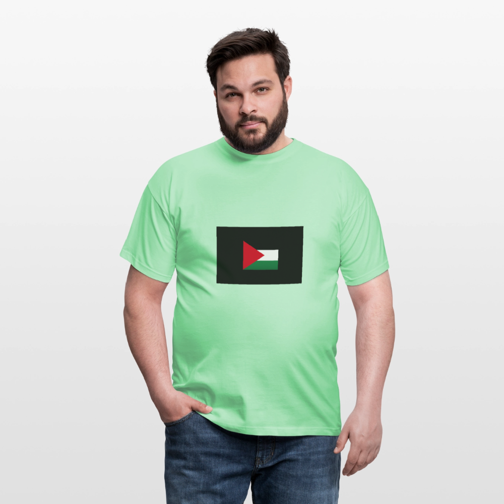 T-shirt Homme Palestine - vert menthe