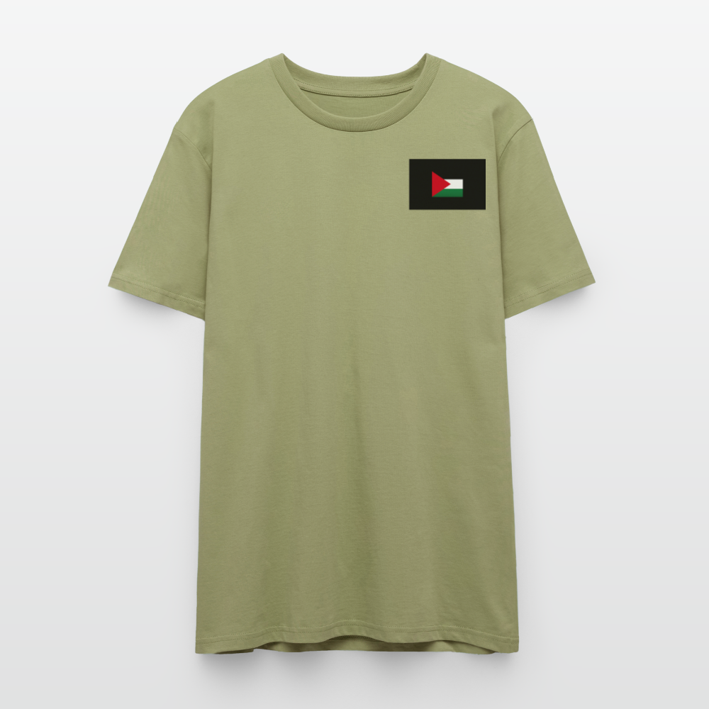 T-shirt bio CRAFTER Stanley Stella Unisexe Palestine - vert brouillard