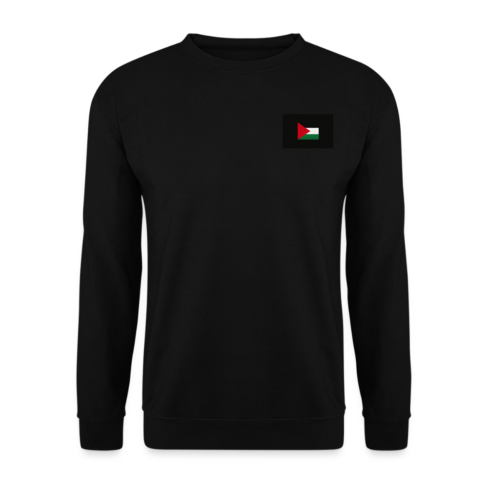 Sweat-shirt Unisex Palestine - noir