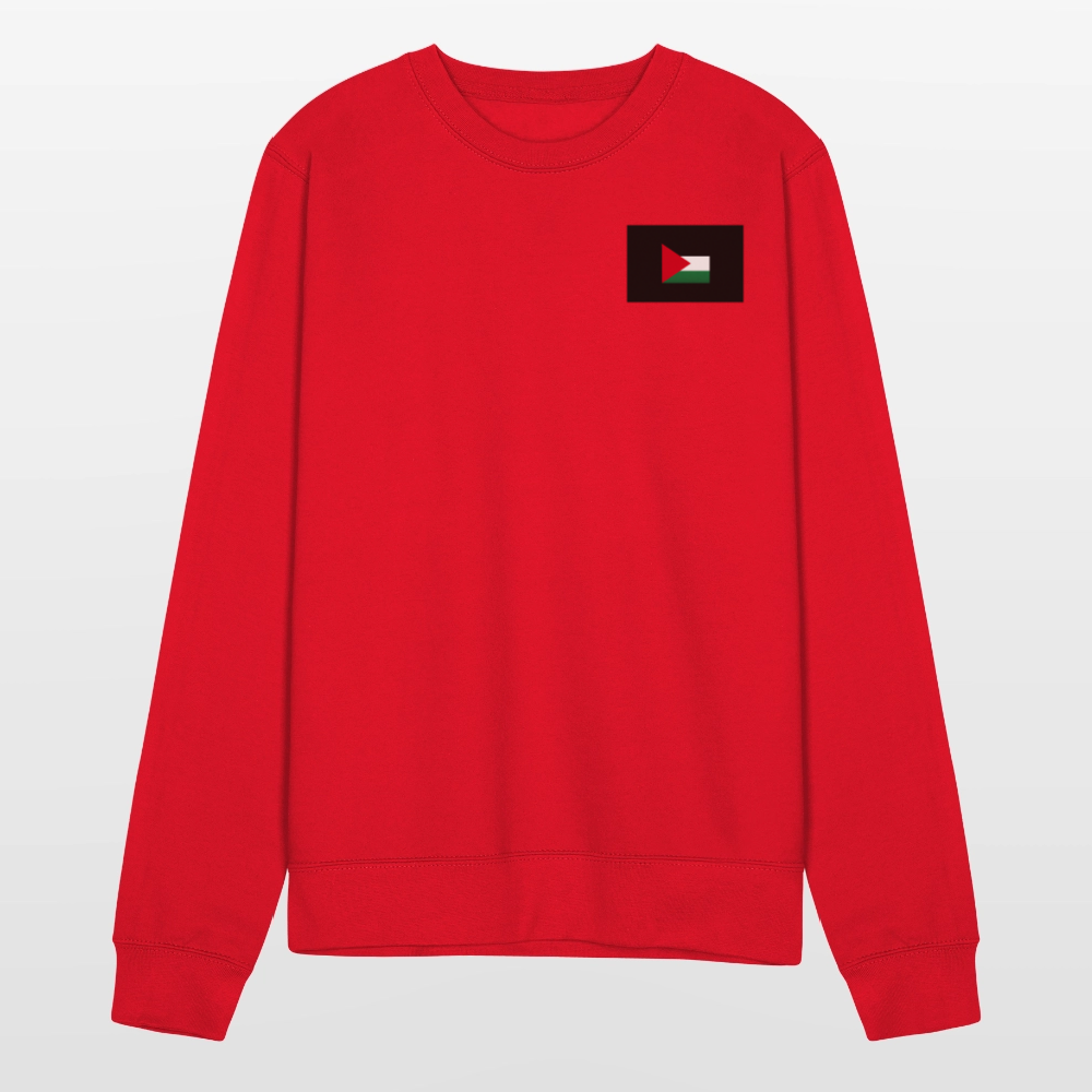 Sweat-shirt Unisex Palestine - rouge