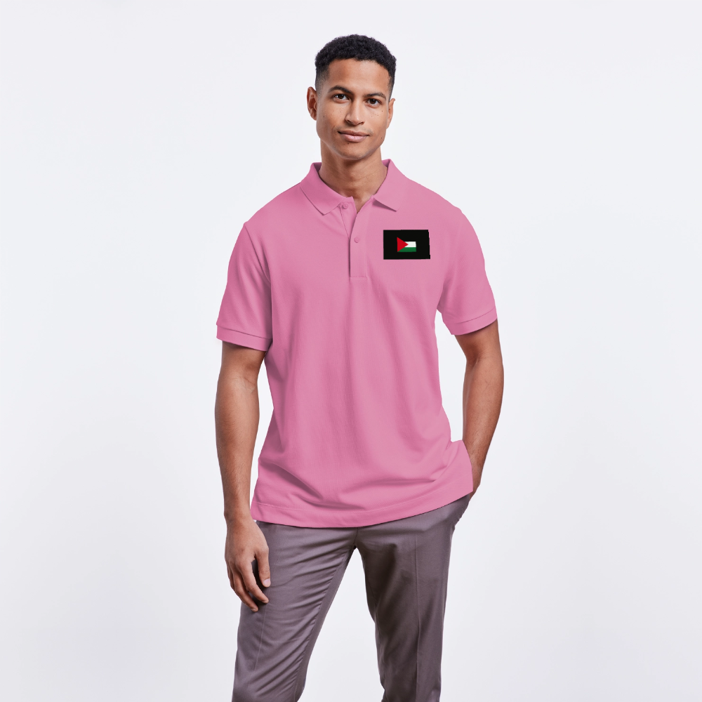 Polo PREPSTER bio Stanley/Stella Unisexe Palestine - rose bulle