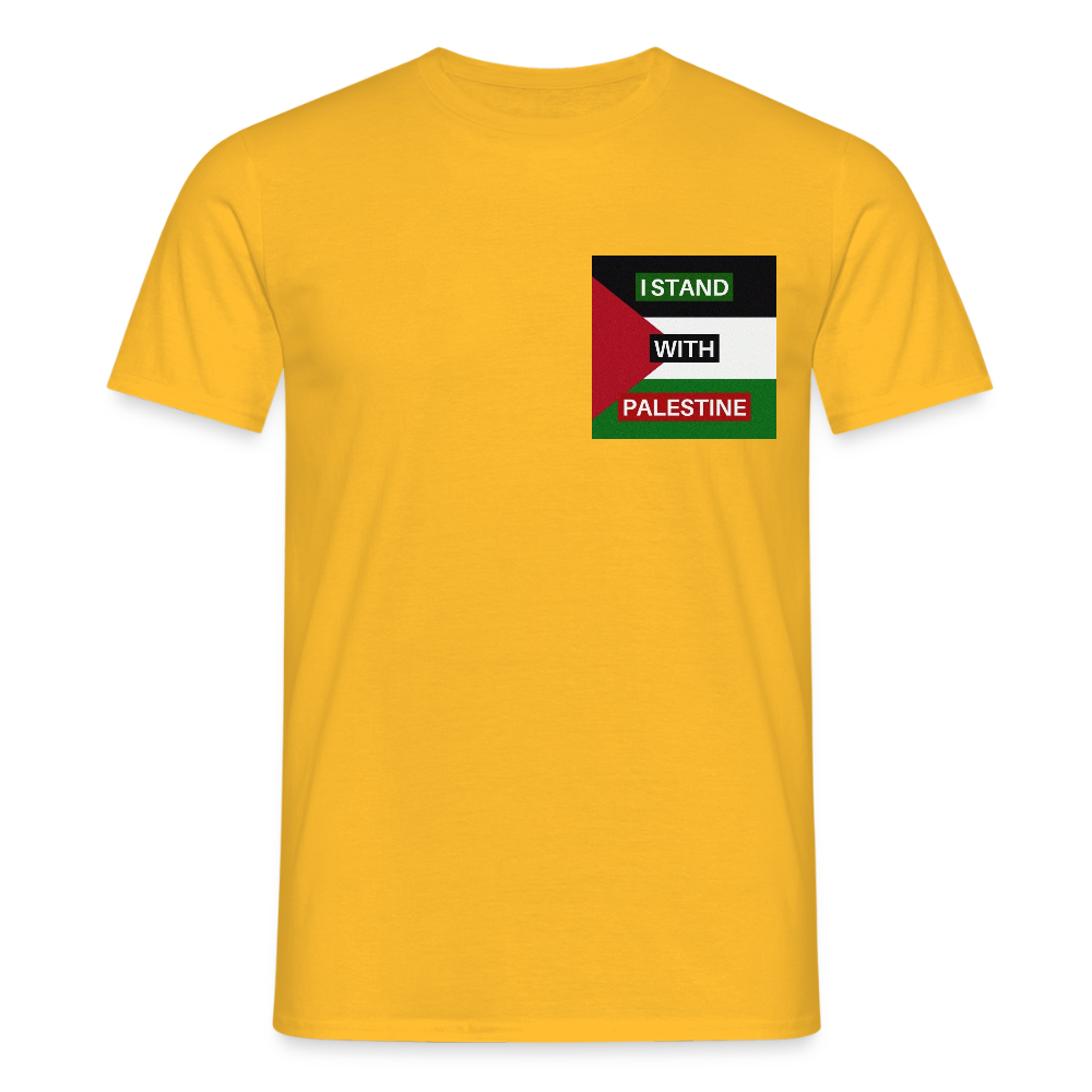 Men's T-Shirt Palestine - yellow