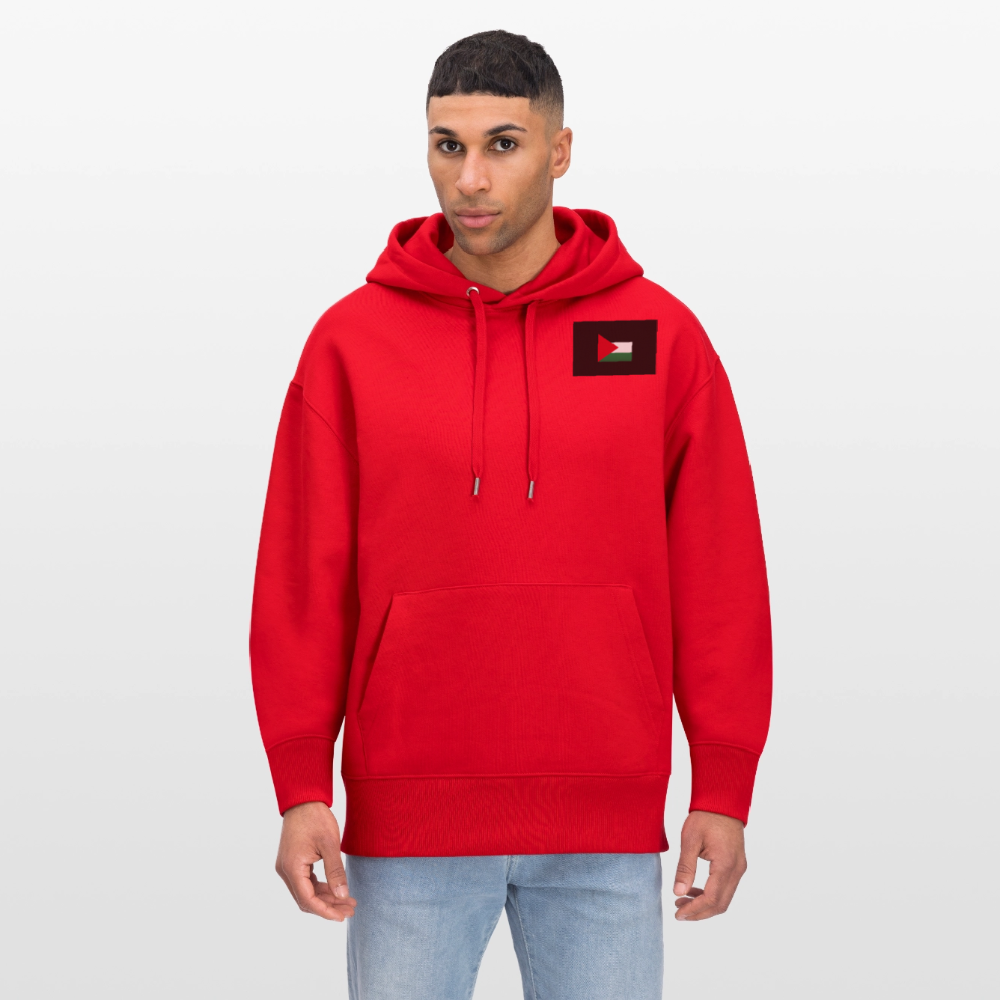 Sweat Ă  capuche bio SLAMMER Stanley/Stella Unisexe Palestine - rouge