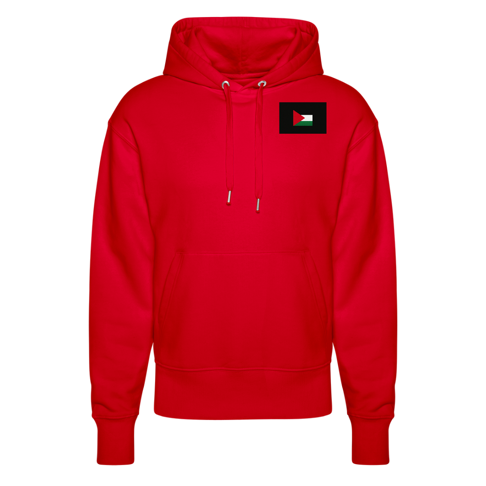 Sweat Ă  capuche bio SLAMMER Stanley/Stella Unisexe Palestine - rouge
